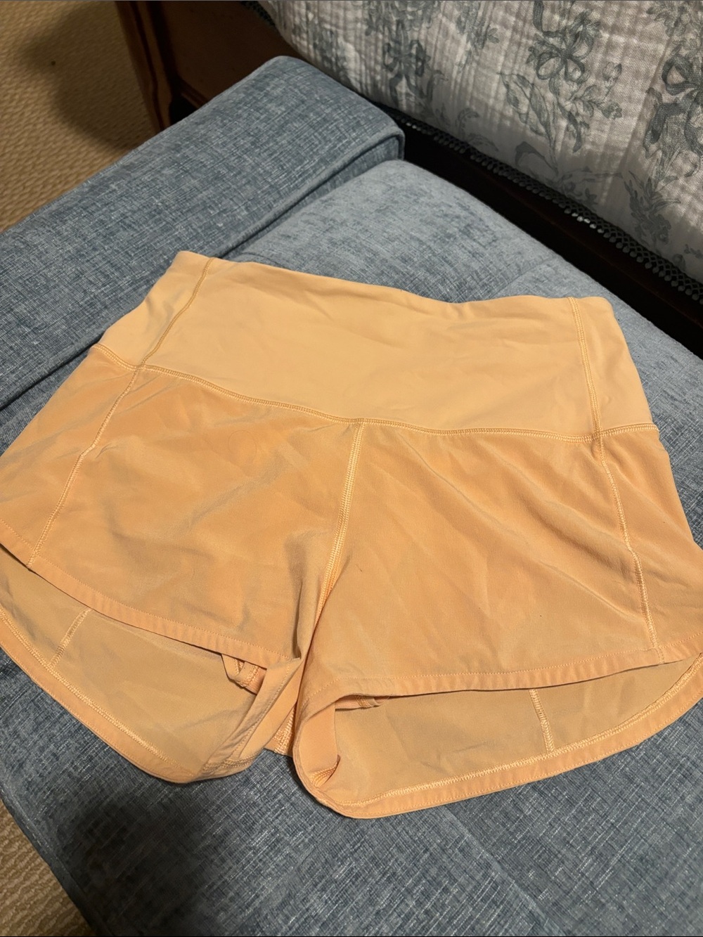 lululemon athletica Peach Athletic Shorts Speed ups on the Square 2